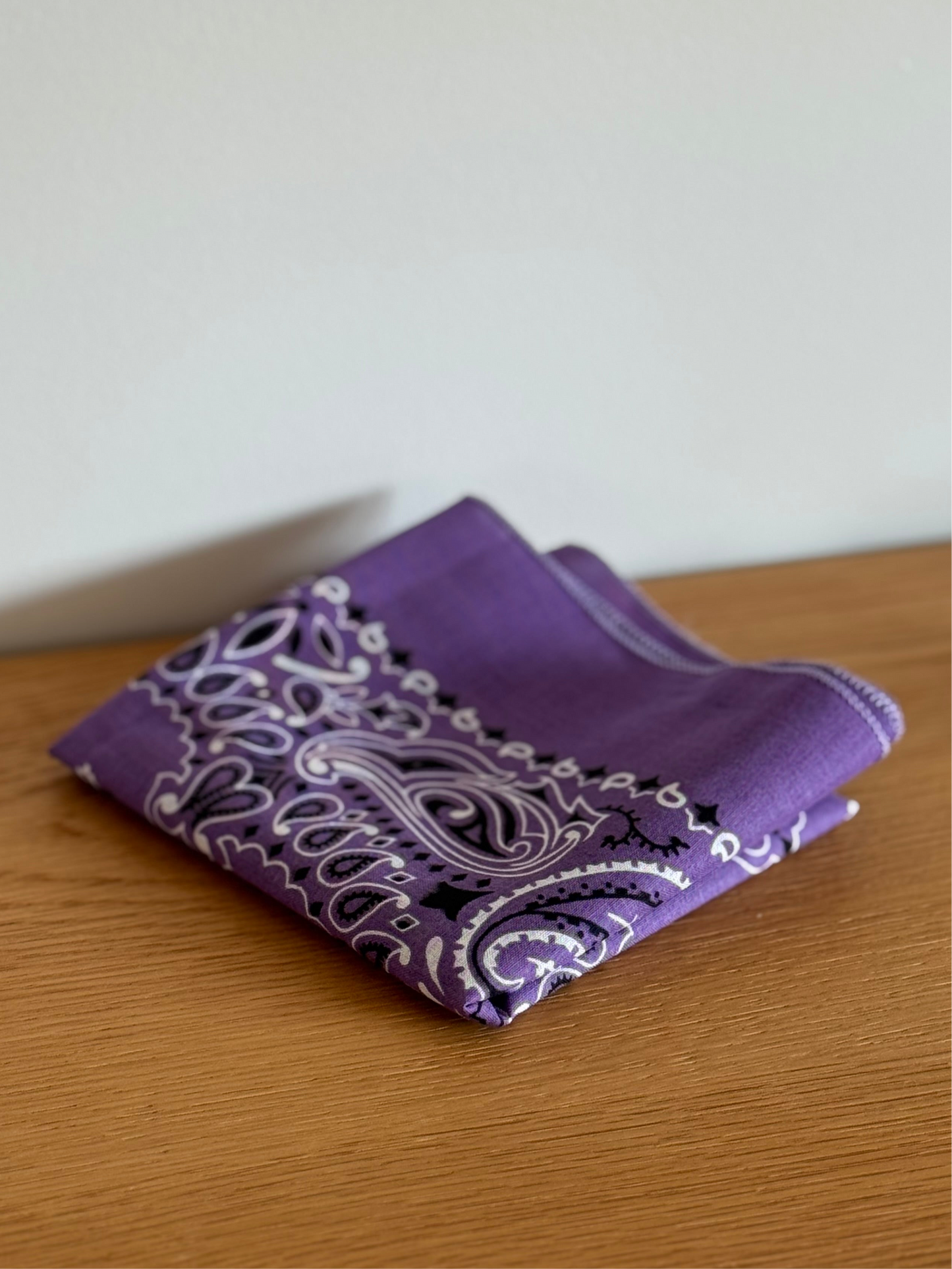 Bandana lila - personnalisé