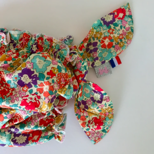 Bikini enfant en liberty Michèle