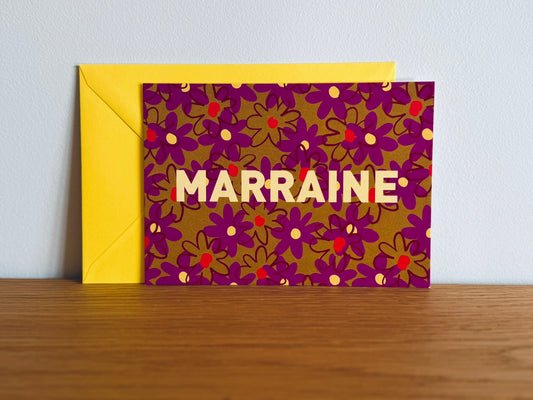 Carte MARRAINE