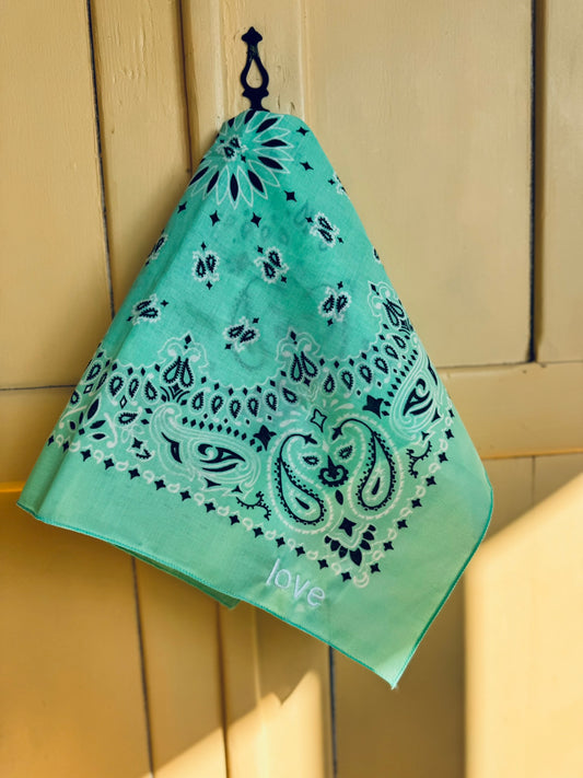 Bandana menthe LOVE