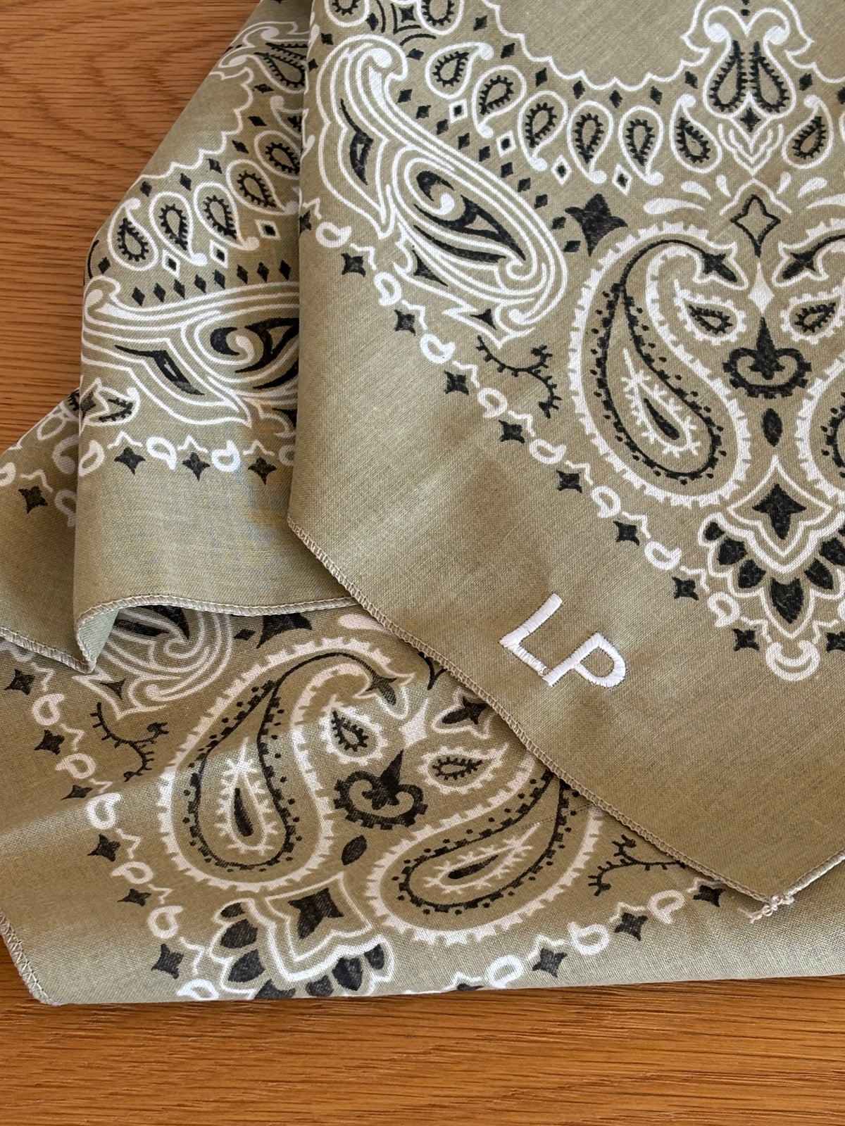 Bandana beige - personnalisé