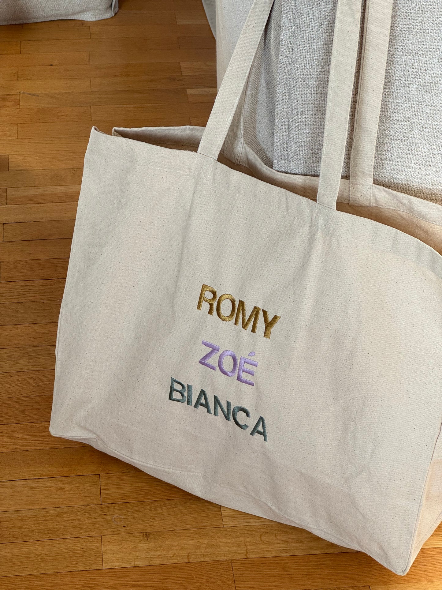 Sac cabas personnalisé