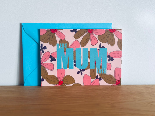 Carte BEST MUM EVER