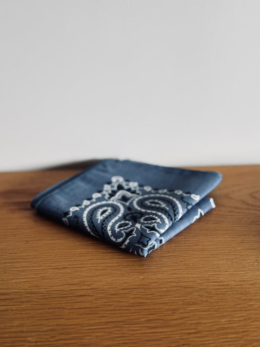 Bandana bleu chambray - personnalisé