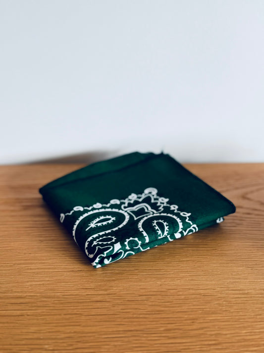 Bandana vert forêt - personnalisé